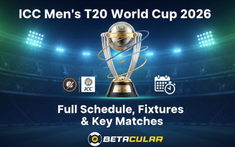 ICC Men’s T20 World Cup 2026, Full Schedule, Fixtures & Key Matches